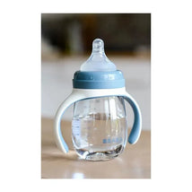 Beaba - 2-in-1 Bottle To Sippy Learning Cup, Rain Image 2