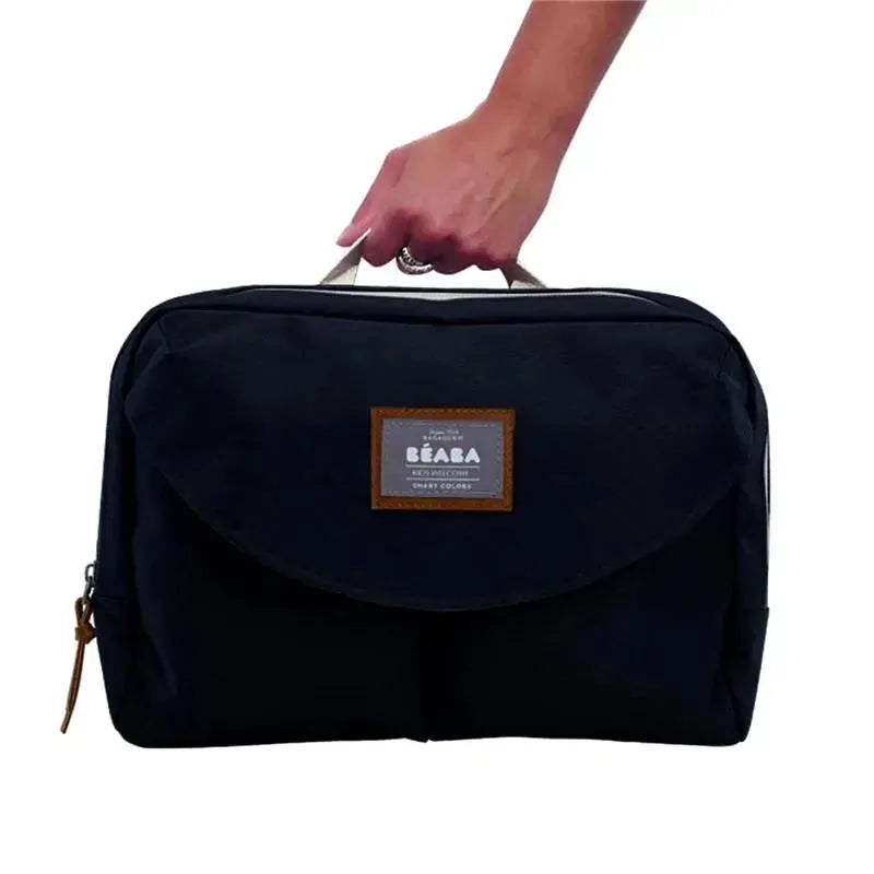 Beaba - Geneva Diaper Bag, Multifunction Baby Diaper Bag, Black Image 5