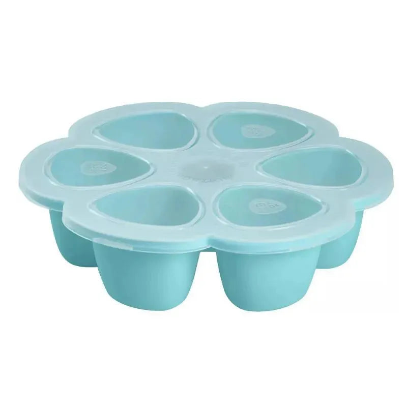 Beaba - Multiportions Silicone Baby Food Storage Container, Rain Image 1