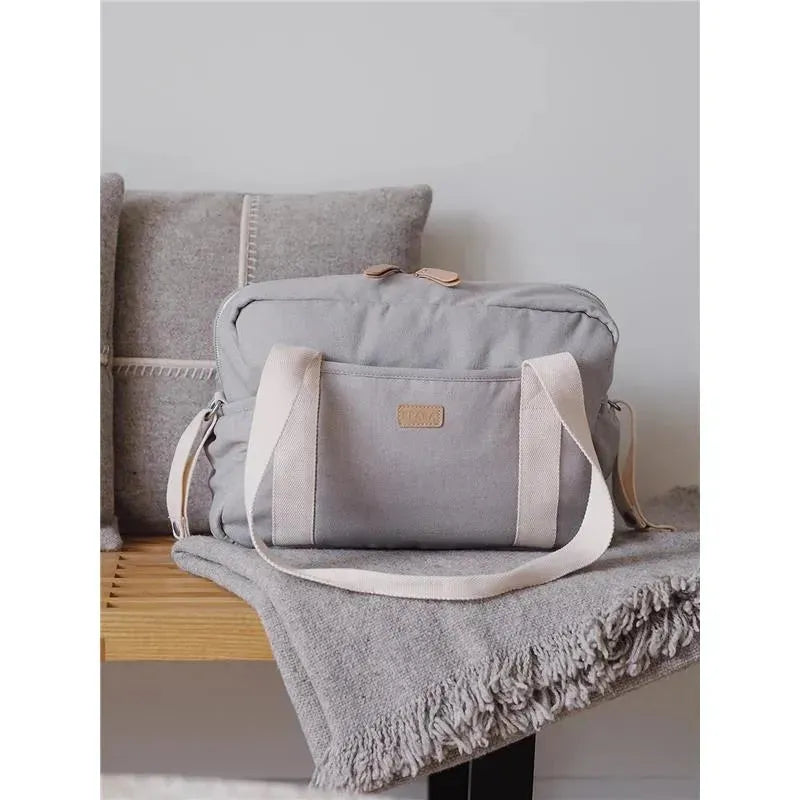 Beaba - Paris Diaper Bag, Large Capacity, Gray Image 7