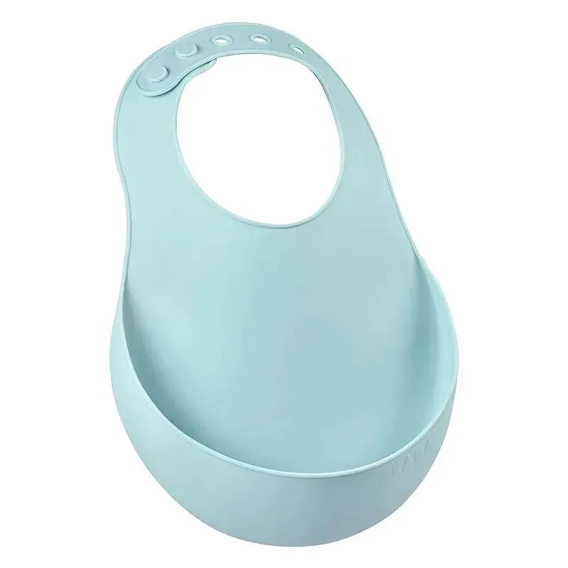 Beaba - Silicone Baby Bib, Rain Image 4