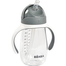 Beaba - Straw Sippy Cup, Charcoal Image 1
