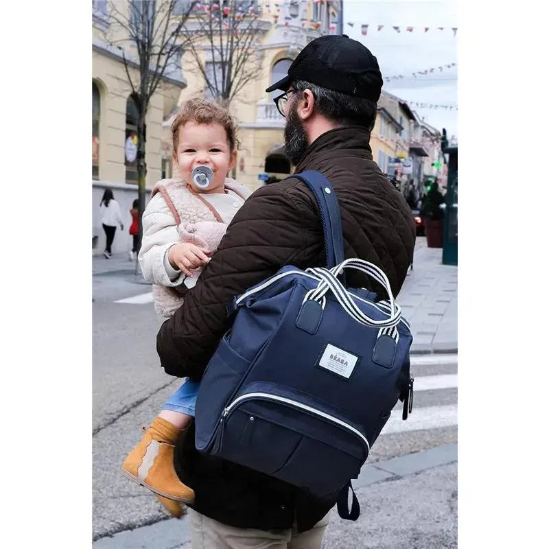 Beaba - Wellington Diaper Bag Backpack, Navy Image 3