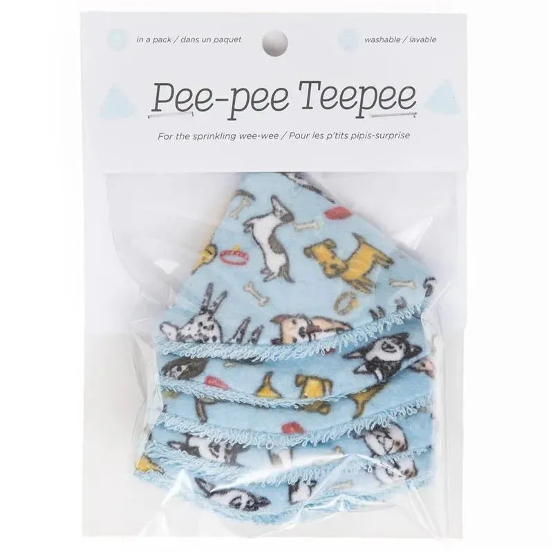 Beba Bean - Pee-Pee Teepee, Diaper Changing Accessory for Boys, Reusable, Diggity Dog Image 3