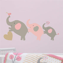 Bedtime Originals Eloise Wall Decals, Pink/Grey Image 2