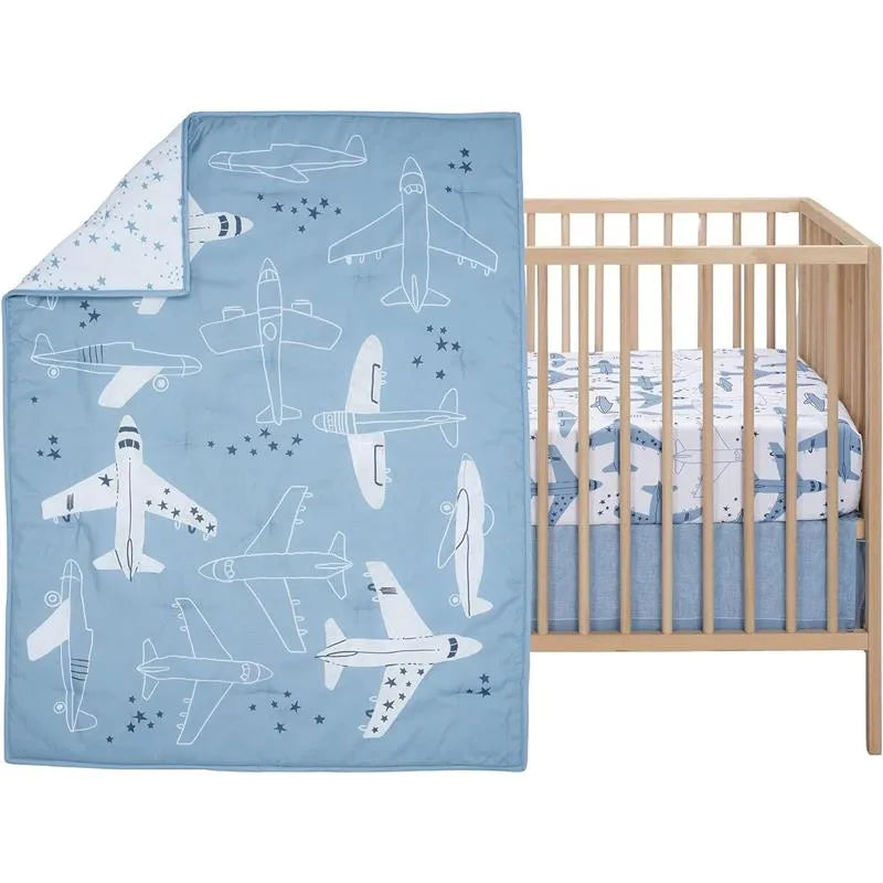 Bedtime Originals - Little Aviator 3-Piece Bedding Set Image 4