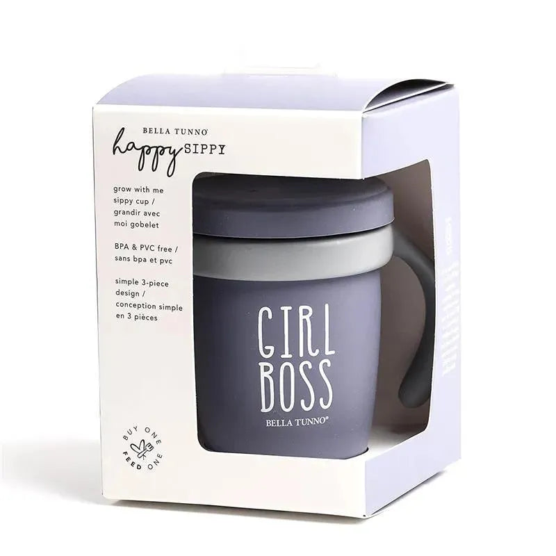 Bella Tunno - Girl Boss Happy Sippy Cup, Purple Image 4