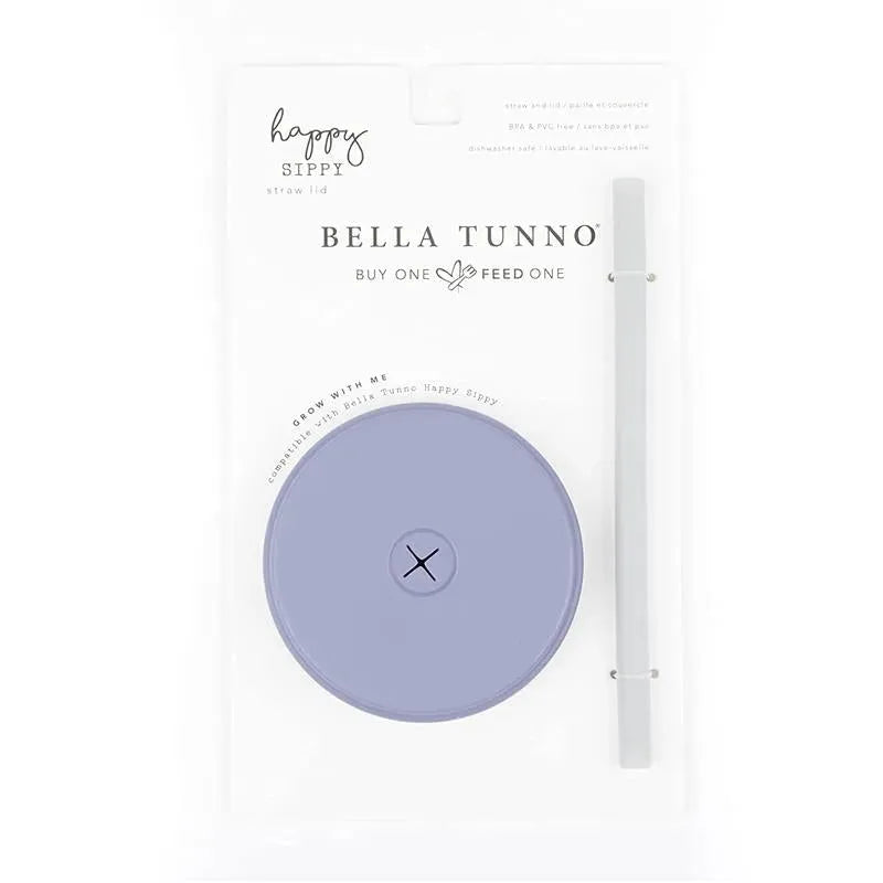 Bella Tunno - Happy Sippy Straw Lid, Purple Image 1