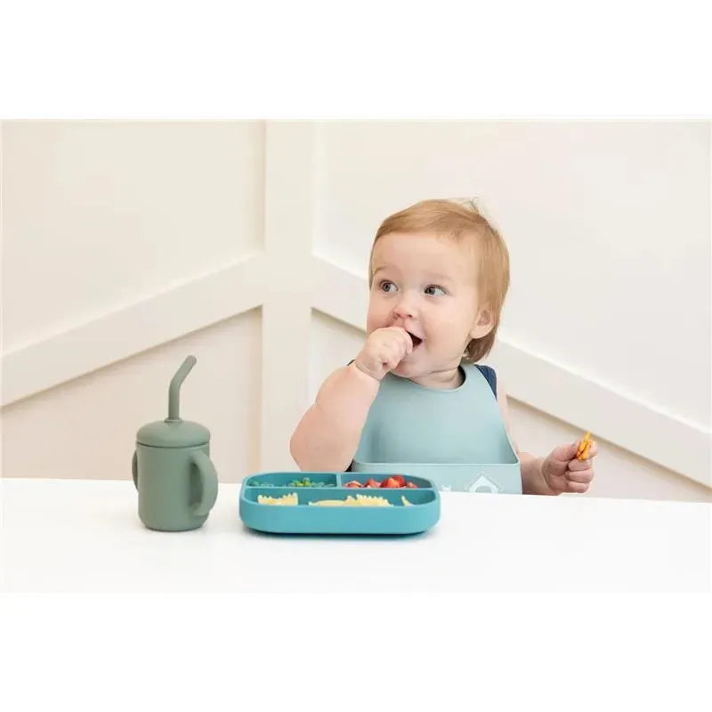 Bella Tunno - Little Bites Bundle, Baby Feeding Set,100% Food-Grade Silicone, Underwater World Image 3