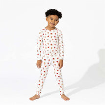 Bellabu Bear - Christmas Cookies Bamboo Kids Pajamas Two-Piece Set Image 1