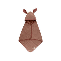 Bibs - Kangaroo Hoodie Towel Baby, Woodchuck Image 1