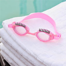 Bling 2O - Girls' Glam Splash Lash Swimming Goggles with UV Protection, Ages 3+, Pink Image 2
