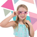 Bling 2O - Girls' Glam Splash Lash Swimming Goggles with UV Protection, Ages 3+, Purple Image 3