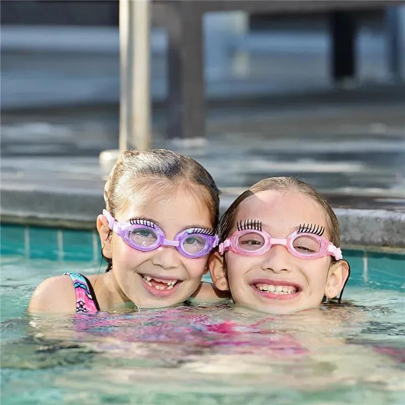 Purple swimming goggles online