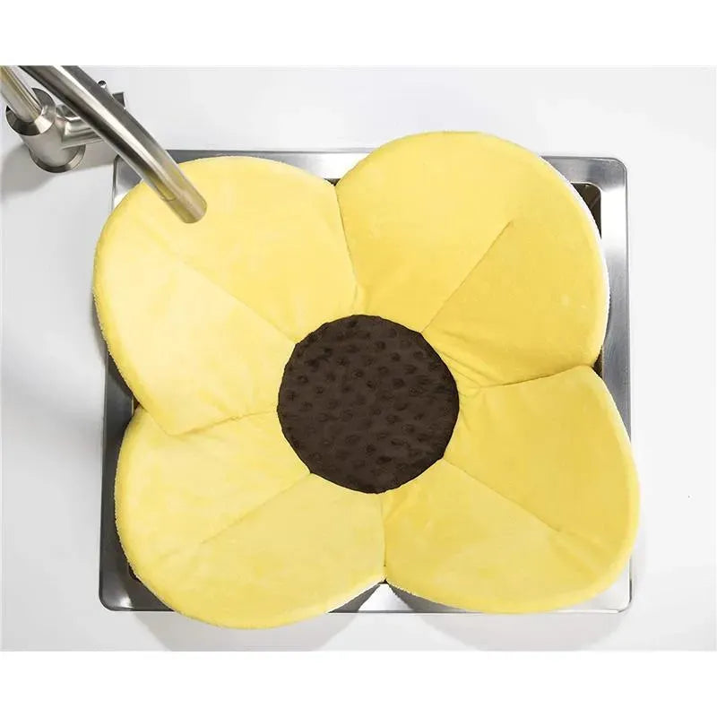 Bloomingbath.com - Poppy Flower Bath Mat - Sink Bathtub Cushion for Baby, Yellow Image 6