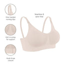 Bravado - Body Silk Seamless Nursing Bra 17D L, Pearl Image 2