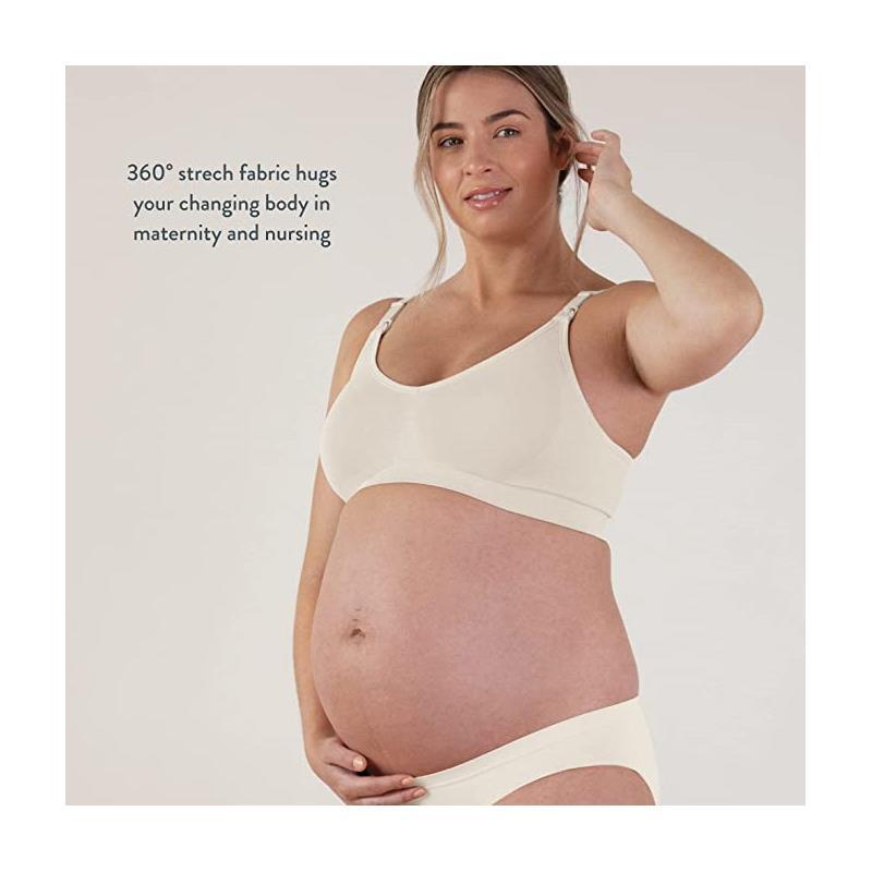Bravado Designs Body Silk Seamless Maternity & Nursing Bra - Butterscotch,  Maternity & Nursing Bra, Large