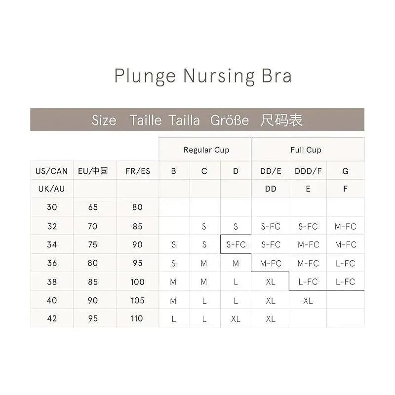 Bravado - Plunge Nursing Bra, 17B L Antique White Image 4