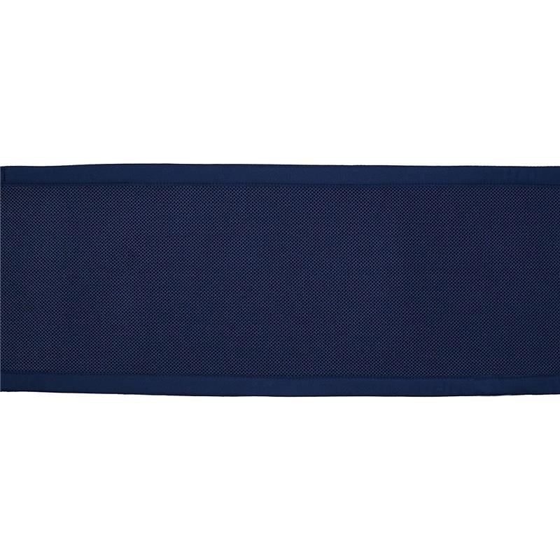 BreathableBaby - Classic Breathable Mesh Crib Liner, True Navy Image 5