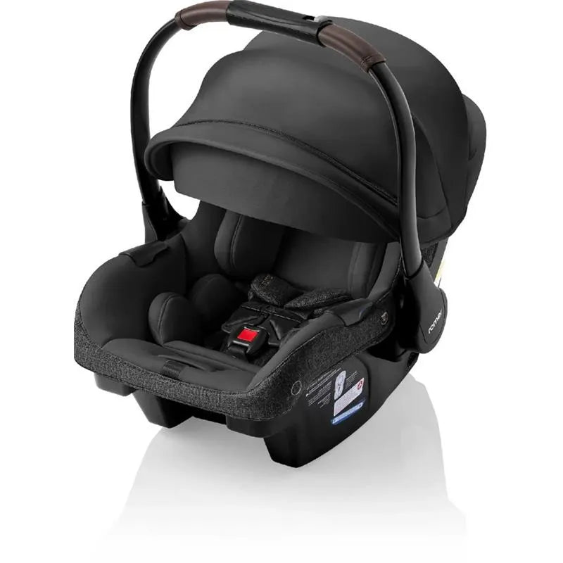 Britax - Romer Juni Infant Car Seat With Versa Base, Secureloc Technology, Luxury Cover, Peppercorn Image 4