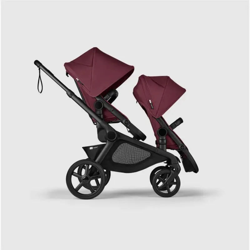 Bugaboo - Kangaroo Complete Stroller, Black/Dark Cherry Image 4