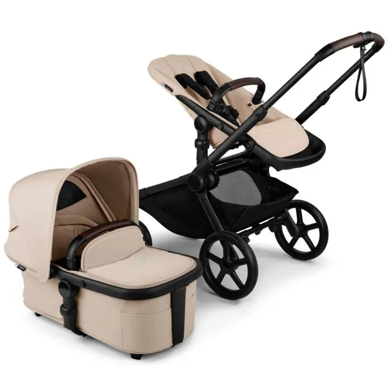 Bugaboo - Kangaroo Complete Stroller, Black/Desert Taupe Image 1