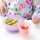 Bumkins - Baby Silicone Little Dippers, Attaches to Bowls, Dishes and Plates, 2 Pack, Magenta Jelly Image 5