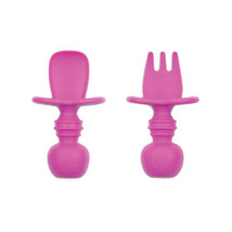 Bumkins - Silicone Chewtensils, Fuscia Image 1