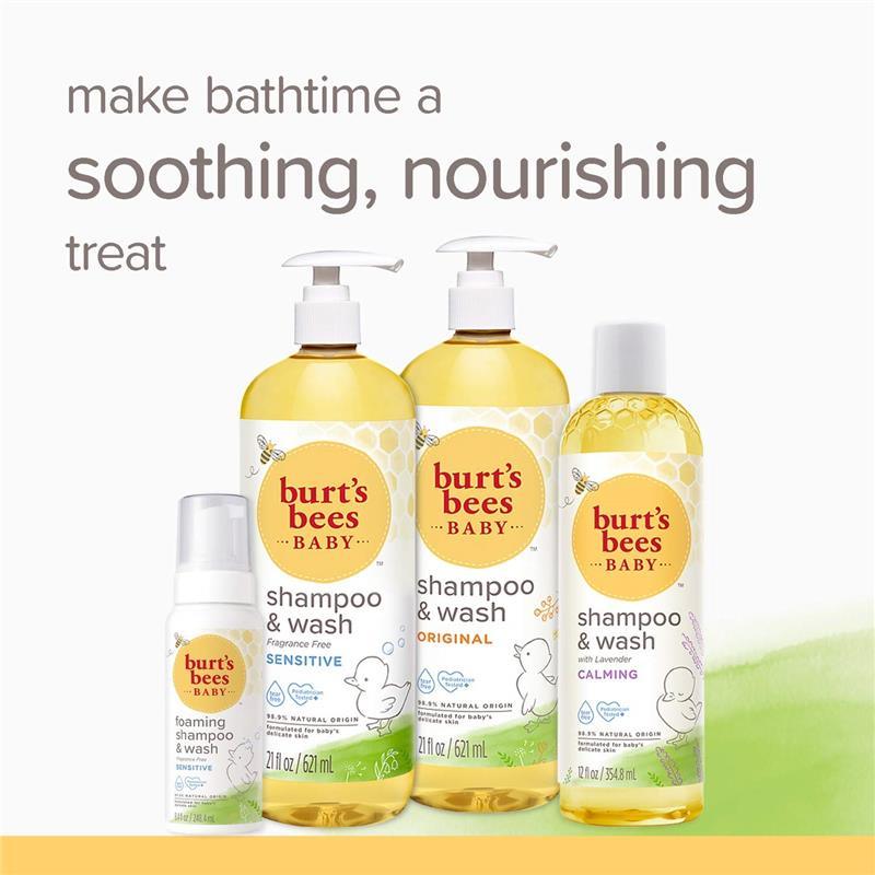 Baby Bum Shampoo & Wash Natural Fragrance - 12 oz btl