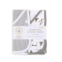 Burt's Bees Pine Forest Reversible Jersey Swaddle Blanket Heather Grey Hanger Grey Image 2