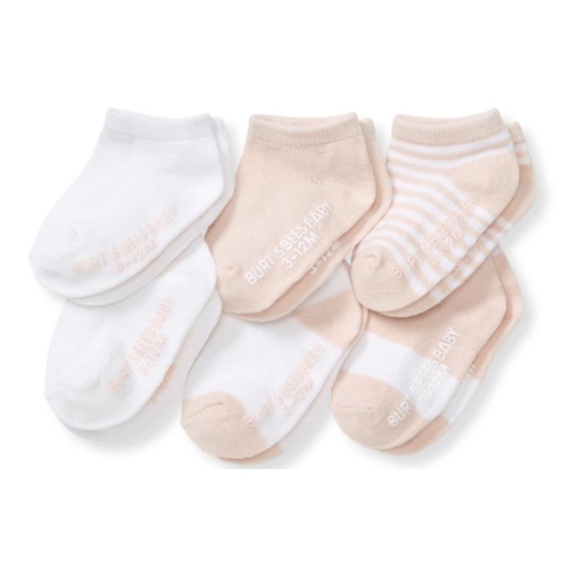 Burts Bees - Set Of 6 Multi Ankle Socks Ranunculus Image 1