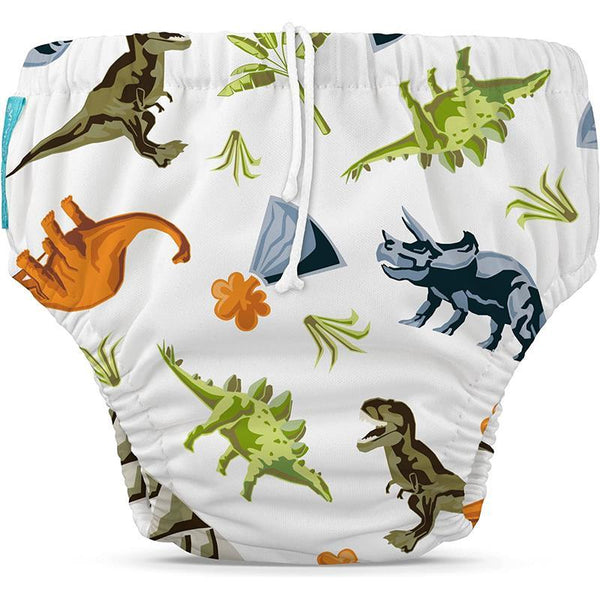 Charlie Banana - Dinosaurs Reusable Swim Diaper with Adjustable Drawst