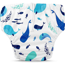 Bycc Bynn Reusable Swim Diapers, 2pcs Baby & Toddler Snap Adjustable Swim  Underwear for Baby Shower Gifts & Swimming Lessons (2-4T (M), Blue)