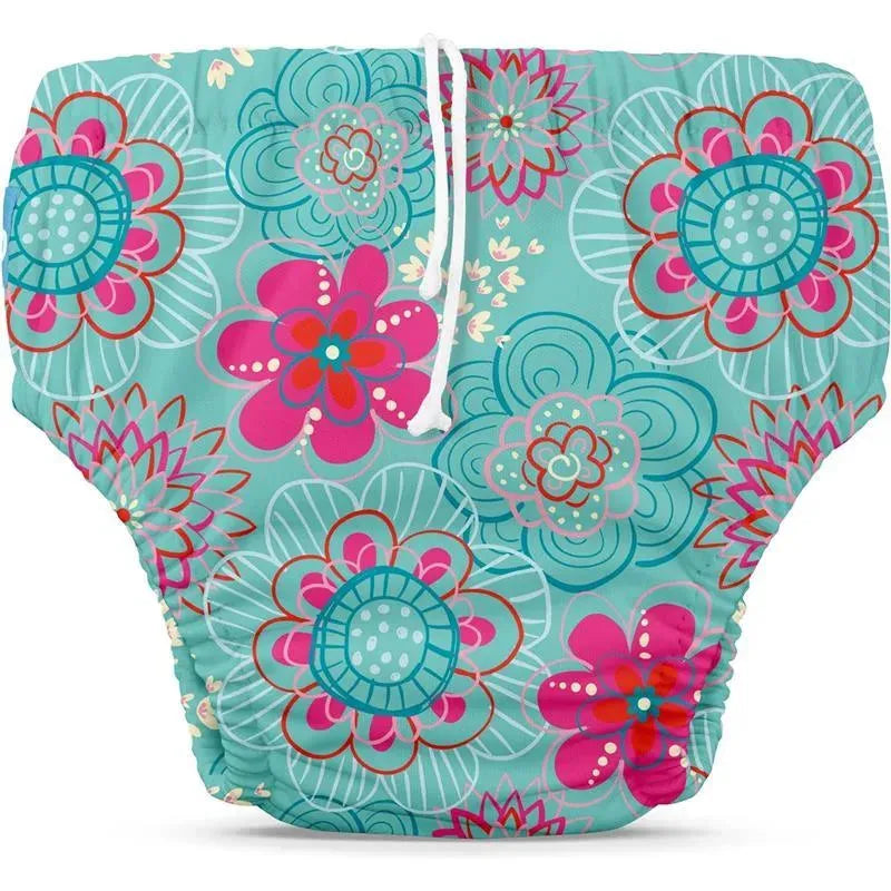 Charlie Banana - Reusable Swim Diaper, Washable, Adjustable Drawstring, Large Image 1