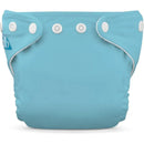 Charlie Banana - Reusable Washable Cloth Diaper, Adjustable Newborn Size, Blue Image 1