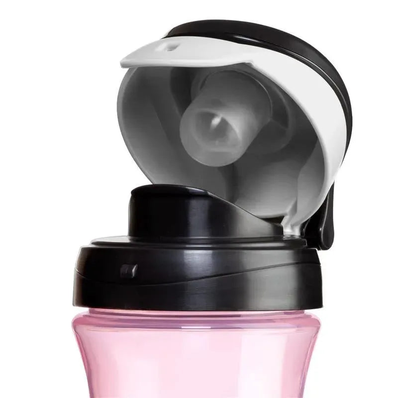 Chicco - My Tumbler Open Rim Water Bottle with Free-Flow Spou, Pink, 2+ Years, 12oz Image 9