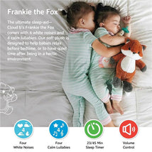 Cloud B - Soothing Sound Machine, Cuddly Stuffed Animal, 4 Soothing Sounds, Frankie the Fox Image 2