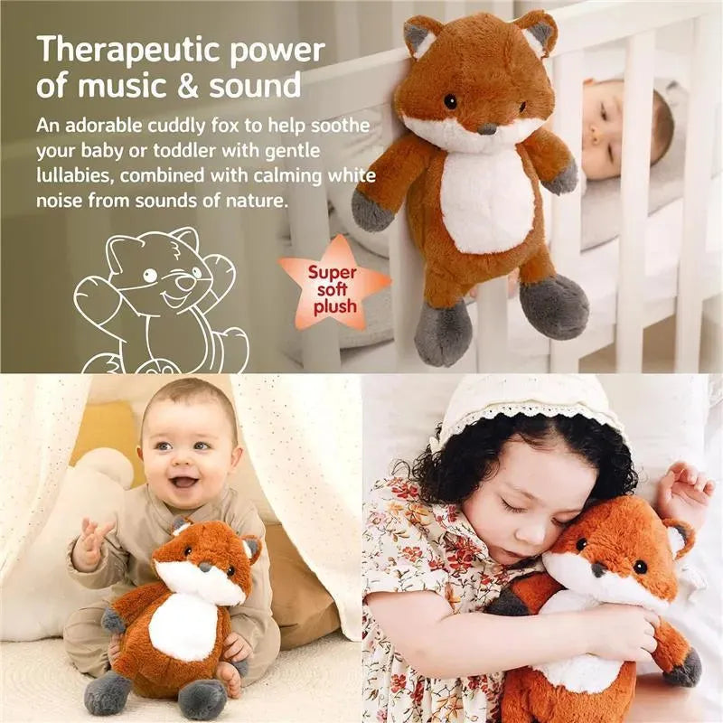 Cloud B - Soothing Sound Machine, Cuddly Stuffed Animal, 4 Soothing Sounds, Frankie the Fox Image 6