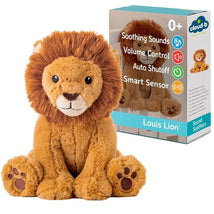 Cloud B - Soothing Sound Machine, Cuddly Stuffed Animal, 4 Soothing Sounds, Louis The Lion Image 1