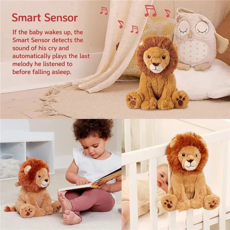 Cloud B - Soothing Sound Machine, Cuddly Stuffed Animal, 4 Soothing Sounds, Louis The Lion Image 4