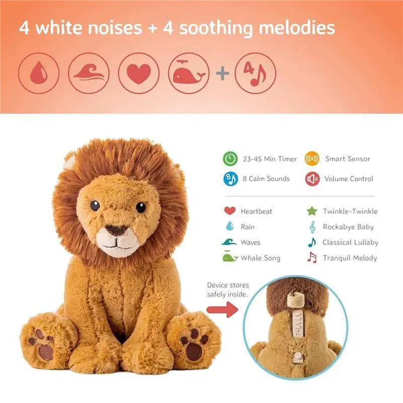 Cloud B - Soothing Sound Machine, Cuddly Stuffed Animal, 4 Soothing Sounds, Louis The Lion Image 5