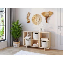 Crane - Baby Safari Nursery Décor, Wooden Animal Wall Décor, Elephant Image 2