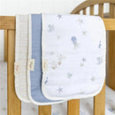 Crane Bedding - Cove 3-Pc. Baby Burp Cloth Set, Ocean Image 6