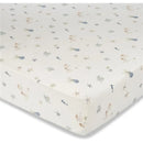 Crane Bedding - Cove Fitted Crib Sheet, Sea Life Image 1