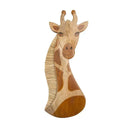 Crane - Giraffe Handmade Wooden Wall Decor Image 1