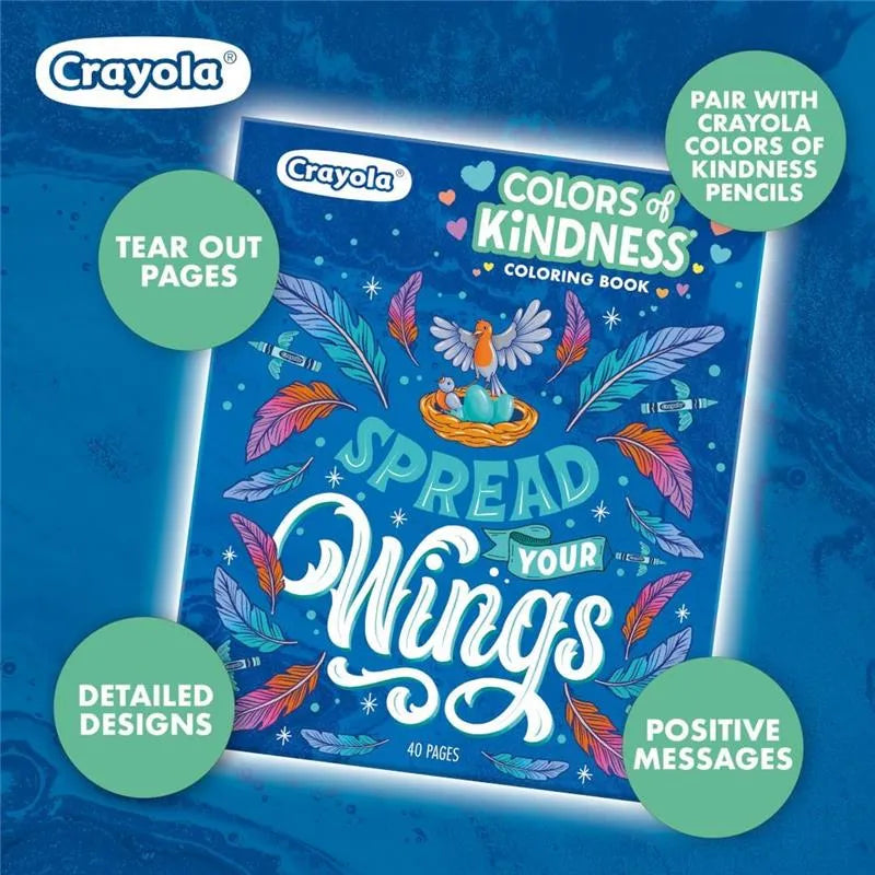 Crayola - 40-Page Coloring Book, Colors Of Kindness Image 2