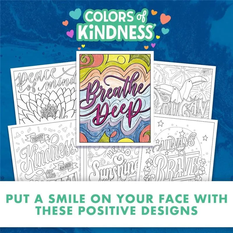 Crayola - 40-Page Coloring Book, Colors Of Kindness Image 3