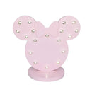 Crown Crafts - Disney Minnie 3 Bow Marquee Standing Light Image 1