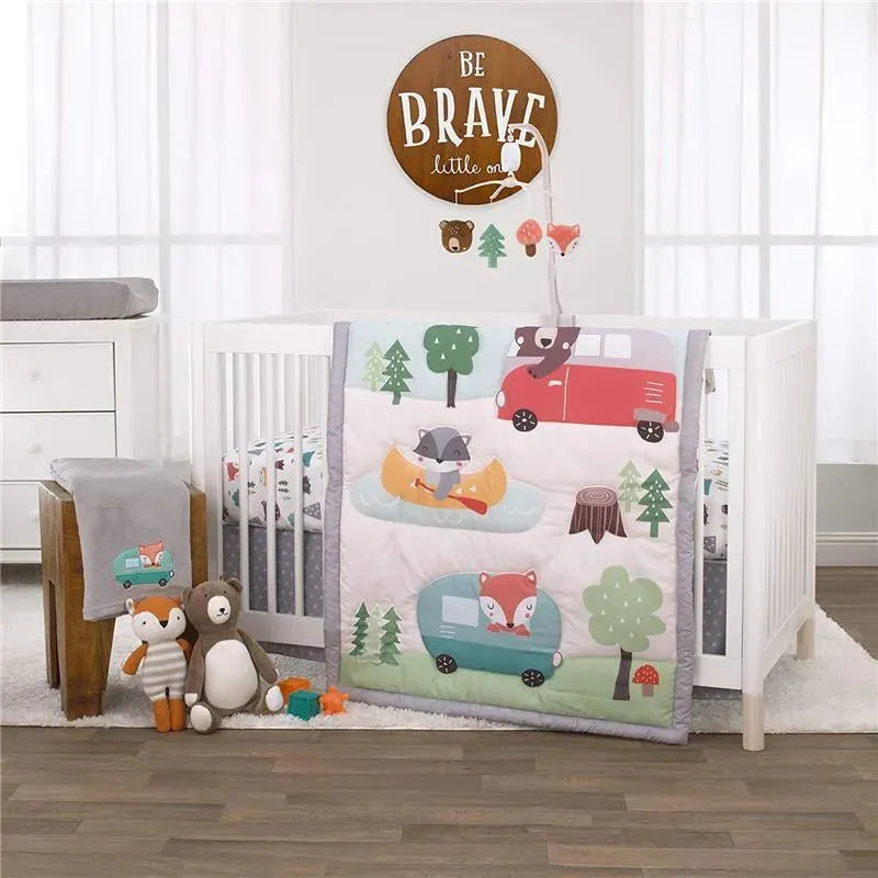 Crown Crafts - Little Love By Nojo Be Brave Little One Round Wall Décor Image 5