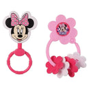 Cudlie - 2Pk Disney Minnie Mouse Character Rattle, Pink Image 1